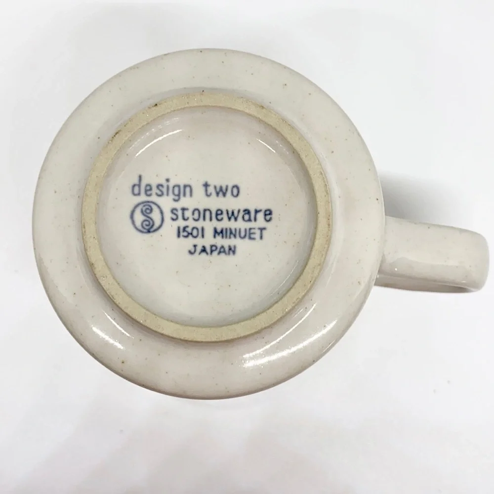 1 Replacement Design Two‎ Sango Stoneware Minuet series mug great condition